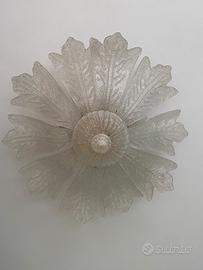 Plafoniera in vetro di Murano