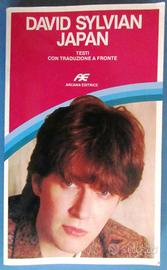 David Sylvian Japan - Arcana Editrice 1988