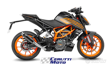 Scarico Leovince GP CORSA BLACK KTM Duke 125 / 390