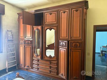 Camera da letto vintage