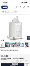 Scalda biberon Chicco casa+viaggio