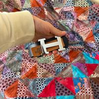 Cintura in pelle nera