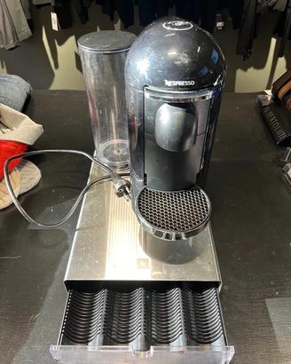 Nespresso Vertuo e portacapsule acciaio