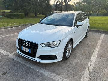 Audi A3 1.6tdi 110cv euro 6b neopatentati S’line