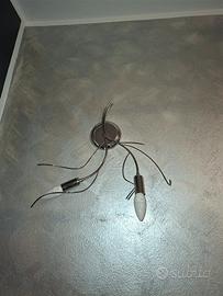 Lampadario con 4 Aplique da parate .