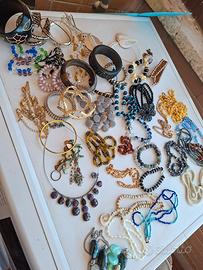 lotto bigiotteria vintage 