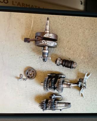 Albero Biella cambio Suzuki 250 RM anno 89 90