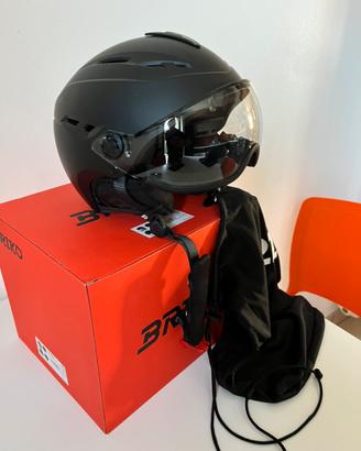 Casco da sci con visiera fotocromatica