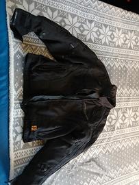 giacca moto  con protezioni 