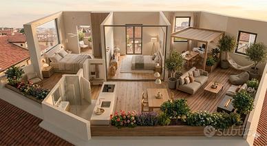 TRILOCALE con TERRAZZO / MANZONI