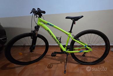 Mountain Bike Rockrider ST 100 27.5" Giallo Fluo
