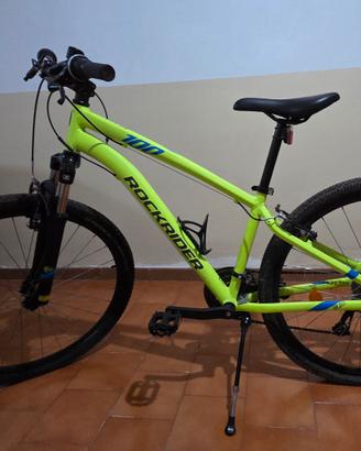 Mountain Bike Rockrider ST 100 27.5" Giallo Fluo
