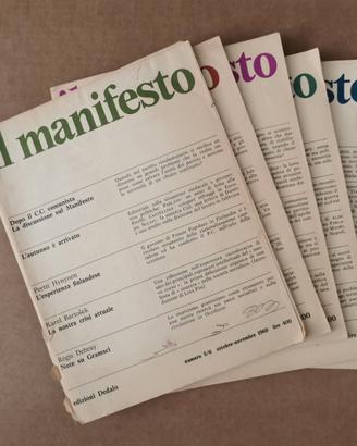 N. 5 numeri de Il Manifesto