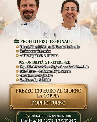 coppia cucina