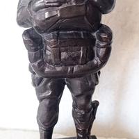 STATUA PARACADUTISTA DELLA FOLGORE P. ROSSI /173C