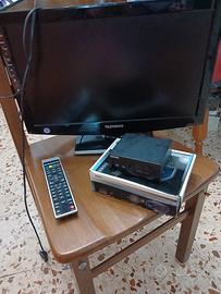 Tv monitor Telefunken 22 + omaggio Koning KVM
