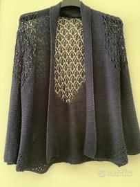 Cardigan lavorato Made in Italy
