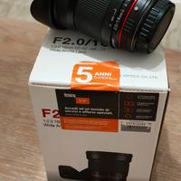 obbiettivo  grandangolare Samyang 16mm