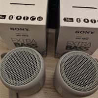 2 casse bluetooth Sony SRS-XB12