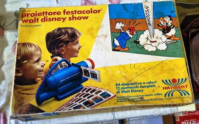 PROIETTORE FESTACOLOR WALT DISNEY SHOW HARBERT