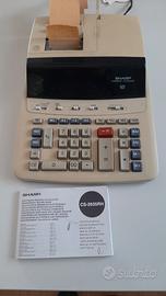 calcolatrice elettronica stampante Sharp 