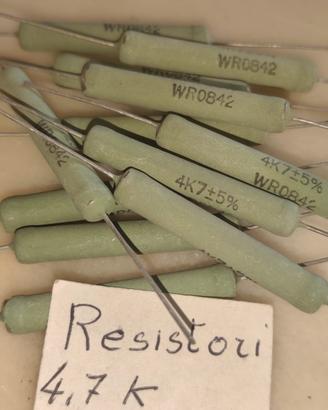 resistori vintage Nos 4.7 K
