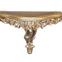 Console stile barocco 31x21x11,5 cm Mensola