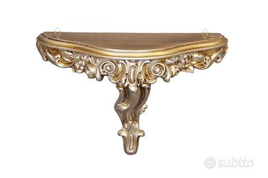 Console stile barocco 31x21x11,5 cm Mensola