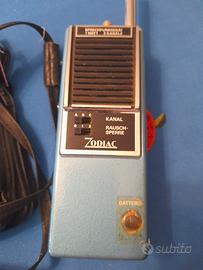 CB ZODIAC radiotrasmittente baracchino anni 70