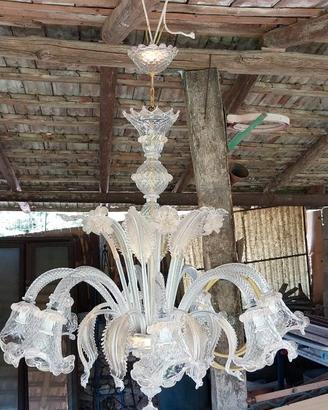 Lampadario Cristallo di Murano