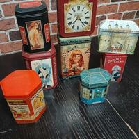 SCATOLE LATTA VINTAGE 