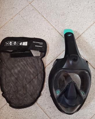 snorkeling full face mask 