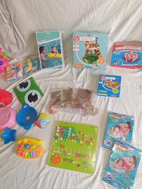 stock giochi e varie attrezzature stanzetta 