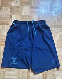 Pantaloncini S.S Lazio Macron-Blue Navy-Originali