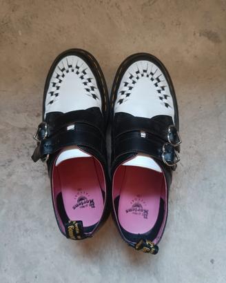 scarpe dr martens x lazy oaf creepers