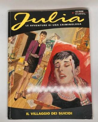 Fumetto Bonelli Julia - "Il villaggio dei suicidi"