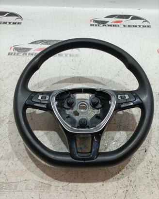 Volante in pelle volkswagen polo v (6r1 6c1) 6c04