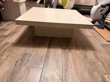 Tavolino basso 80x80 laccato
