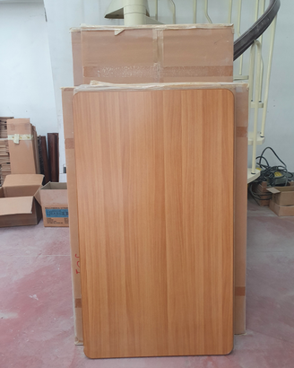 Tavola in laminato angoli e bordo arrotondati