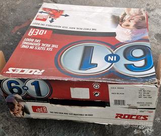 scarponi sci occhiali e guanti