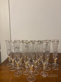 Flute murano collezione natale nason e moretti