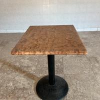 Tavolino marmo rosso verona