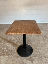 Tavolino marmo rosso verona