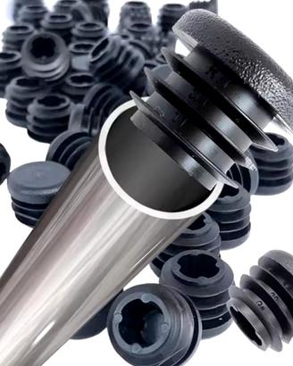 Tappi a lamelle rotondi 12 mm - 8 pezzi NUOVI