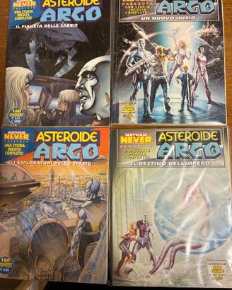 Bonelli: Serie completa Asteroide Argo 4 volumi