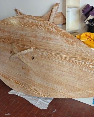 Tavolo da riunione in legno massello