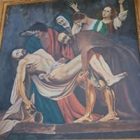 copia ad olio Deposizione di Cristo