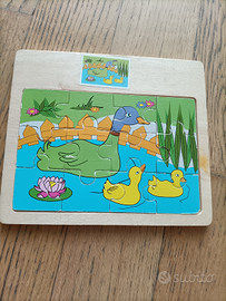 Puzzle legno