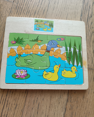 Puzzle legno