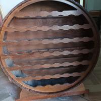 Cantinetta porta vino in botte